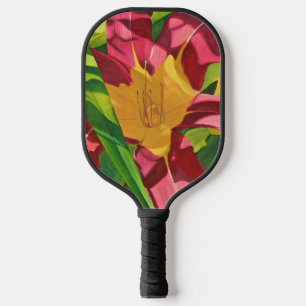 Hidden Tiger Floral Collection Pickle Ball Paddle