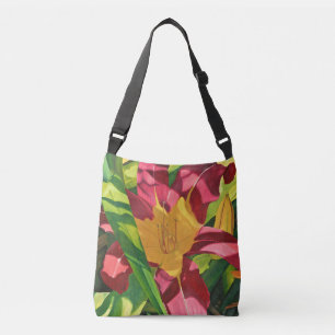 Hidden Tiger Floral Collection Tote Bag