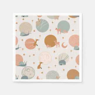 Hidden Treasures - Beige Napkin