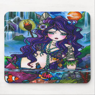 "Hidden Treasures" Mermaid Mousepad