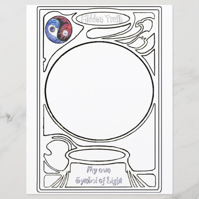 Hidden Truth Symbol Art (Front)