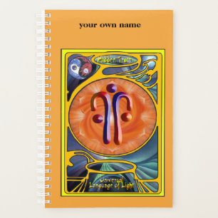 Hidden Truth Symbol Art Planner