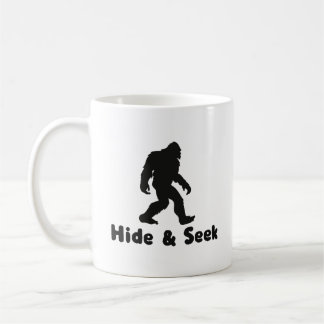 Hide And Seek Bigfoot Sasquatch Coffee Mug