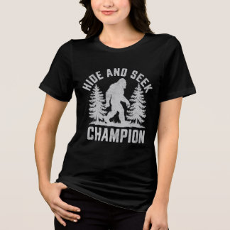 Hide and Seek Champion – Bigfoot Tri-Blend Shirt