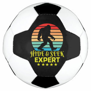 Hide And Seek Expert Bigfoot Funny Football