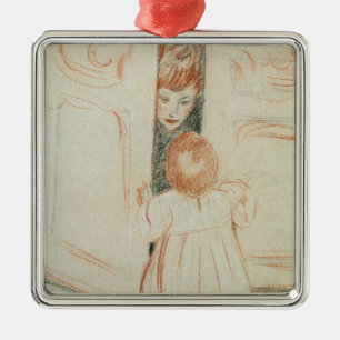 Hide and Seek Metal Tree Decoration