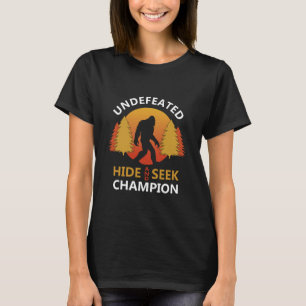 Hide and seek world champion shirt bigfoot is real