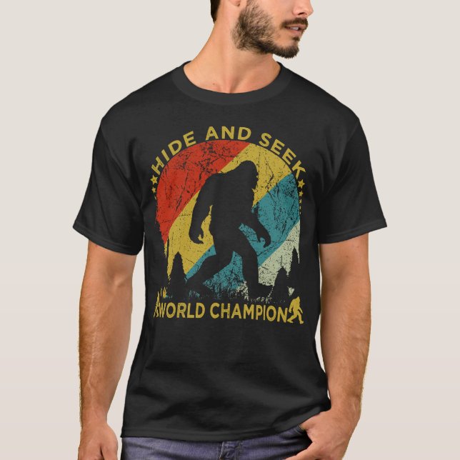 Hide And Seek World Champion T-Shirt (Front)