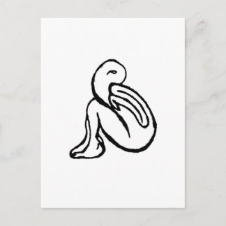 "Hide" JTG Art Postcard