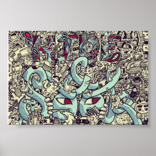 Hide! Pop Art Poster! Poster