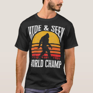 Hide Seek World Champ Silhouette  T-Shirt