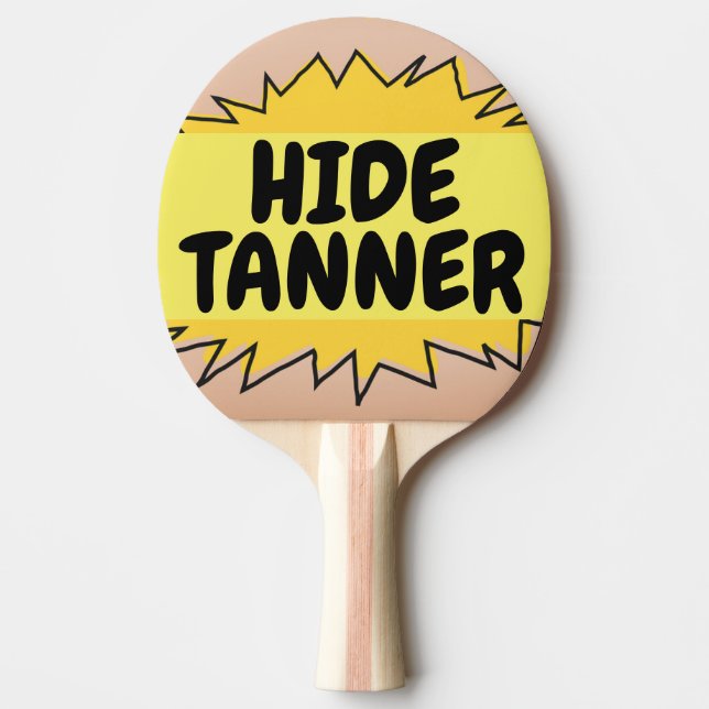 HIDE TANNER SPANKING THEMED PADDLES (Front)