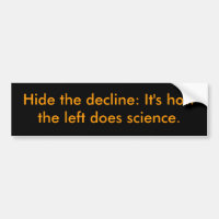 Hide the decline: It's how the left does science.