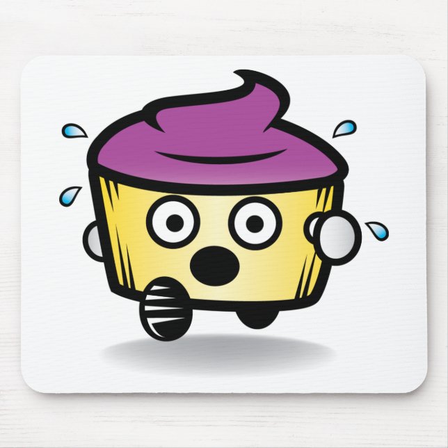 Hide your cupcakes! mouse mat (Front)