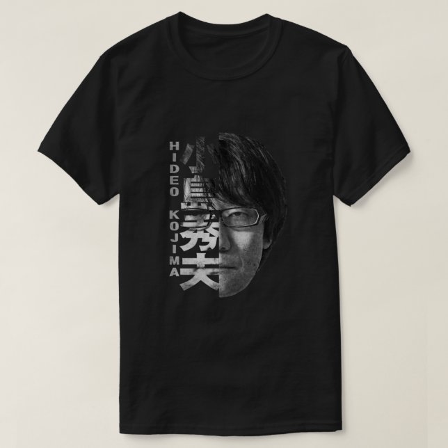Hideo Kojima T-Shirt (Design Front)