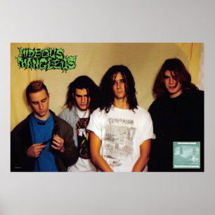 Hideous Mangleus "UnEarthing..." Poster