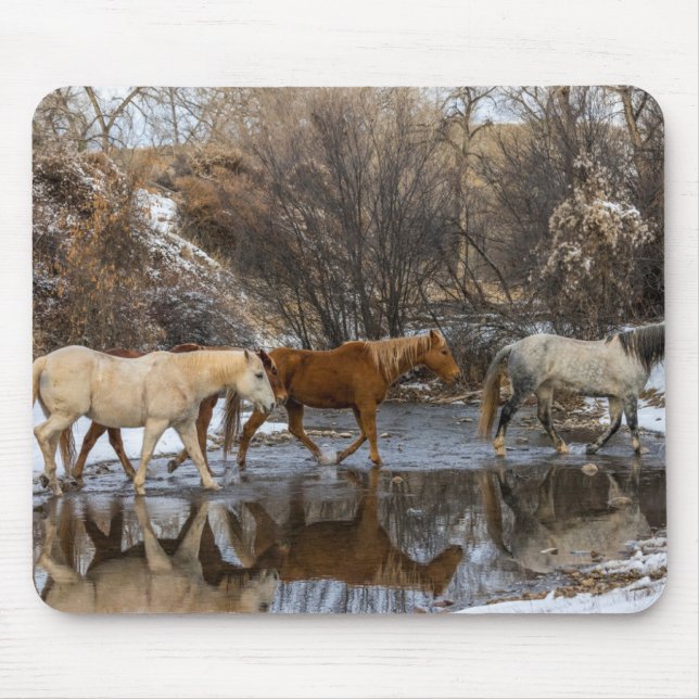 Hideout Horse Ranch Mouse Mat (Front)