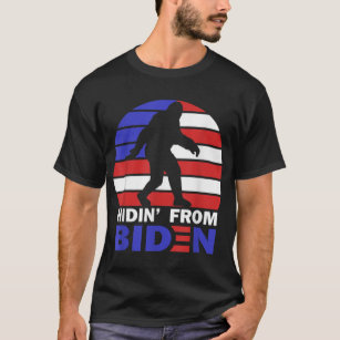 Hidin From Biden Anti Joe Biden 2020 Election Hidi T-Shirt