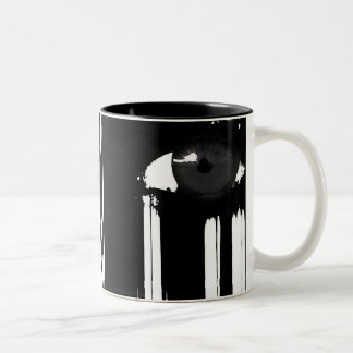 Hiding Behind The Pain Two-Tone Coffee Mug