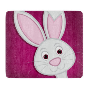 Hiding Easter Bunny Cutting Board