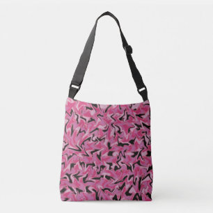Hiding Flamingo..... Crossbody Bag