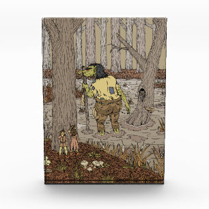 Hiding from Stinkbottom Troll Photo Block