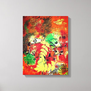 Hiding in the Garden Canvas Print