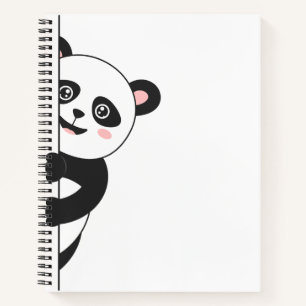 Hiding panda notebook