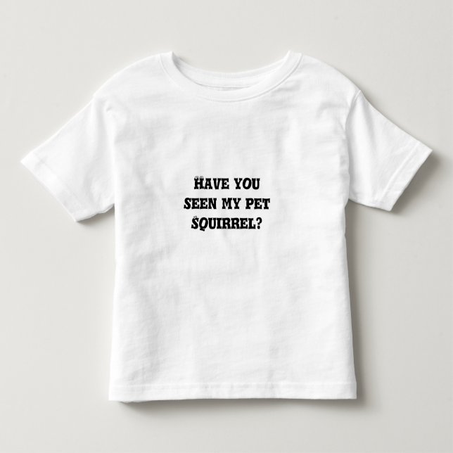 HIDING SQUIRREL Funny T-shirts & Tops (Front)