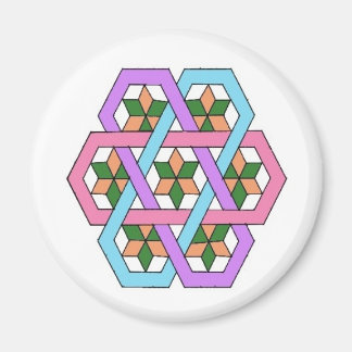 Hiding Stars Rangoli Magnet