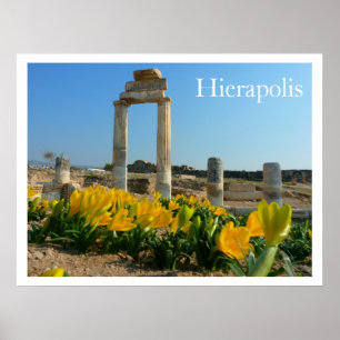 Hierapolis Ruins, Turkey Poster