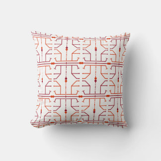 Hieroglyph Abstract Pattern Pillow