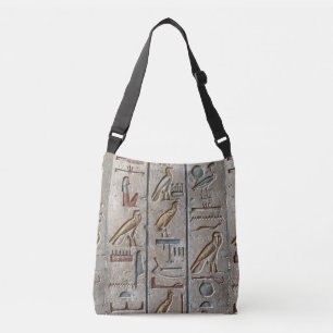 Hieroglyph Ancient Egypt Language Engraved Text    Crossbody Bag