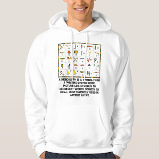 hieroglyph hoodie
