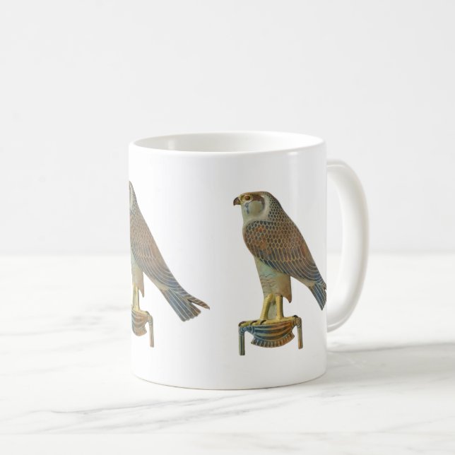 Hieroglyph Horus of Gold Egypt 4th Century Coffee Mug (Front Right)