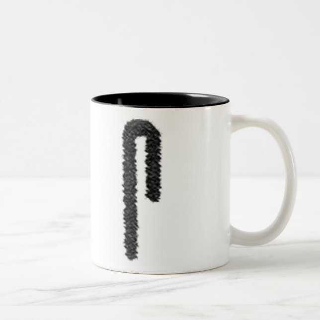 Hieroglyphic (3/4) Two-Tone coffee mug (Right)