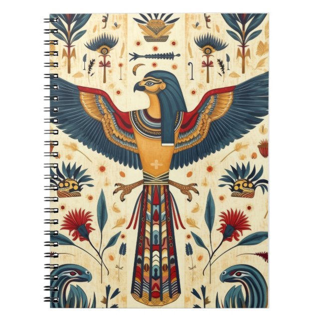 "Hieroglyphic Visions Notebook" Notebook (Front)