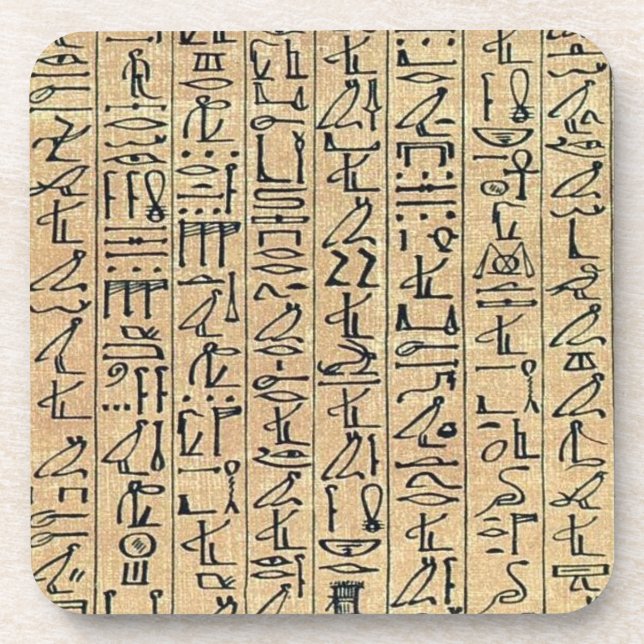 Hieroglyphics Cork Coaster (Front)