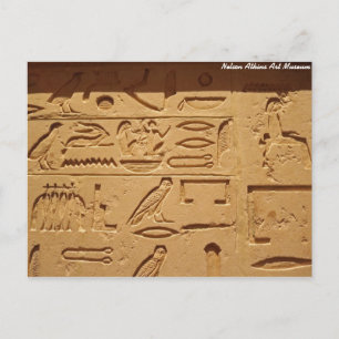 Hieroglyphics Postcard