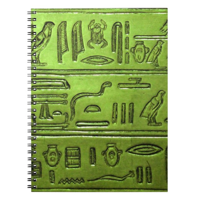 Hieroglyphs 2014-1022 notebook (Front)