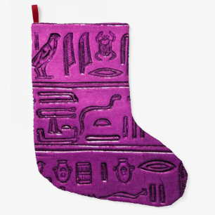 Hieroglyphs_2014_1030 Large Christmas Stocking