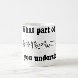 Hieroglyphs Mug