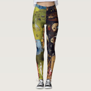 Hieronymous Bosch Heaven and Hell Leggings