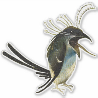 Hieronymus Bosch Bird Vinyl Sticker