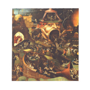 Hieronymus Bosch Christ In Limbo Notepad