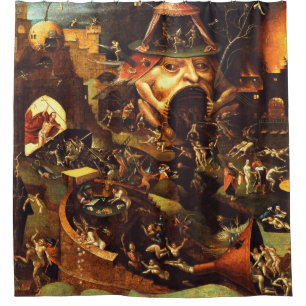 Hieronymus Bosch Christ In Limbo Shower Curtain