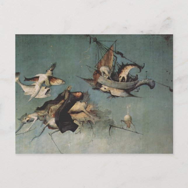 Hieronymus Bosch painting art Postcard (Front)