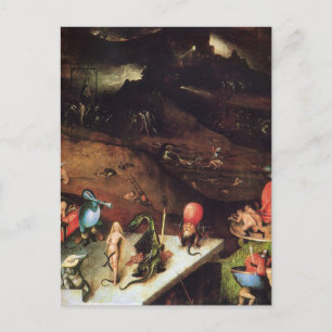 Hieronymus Bosch painting art Postcard
