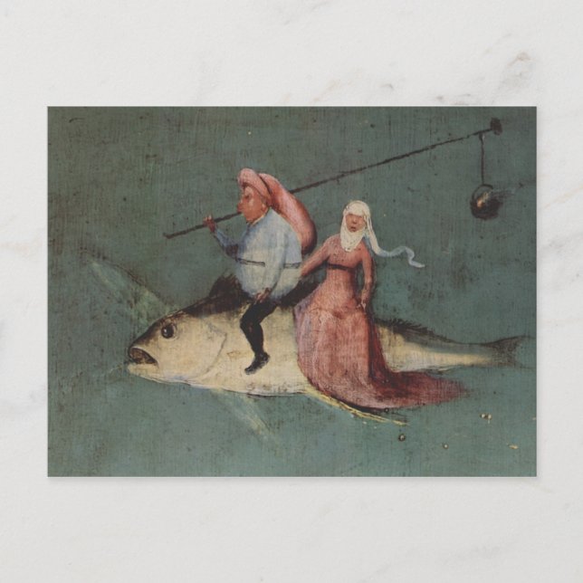 Hieronymus Bosch painting art Postcard (Front)