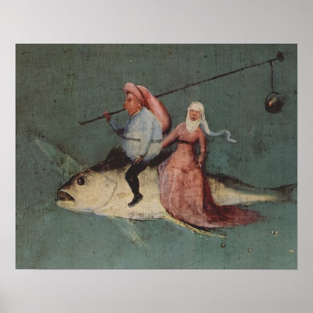 Hieronymus Bosch painting art Poster (Front)